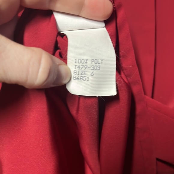 Country Sophisticates by Pendleton VINTAGE Red Blouse Long Sleeved Women’s 6 - Picture 7 of 7